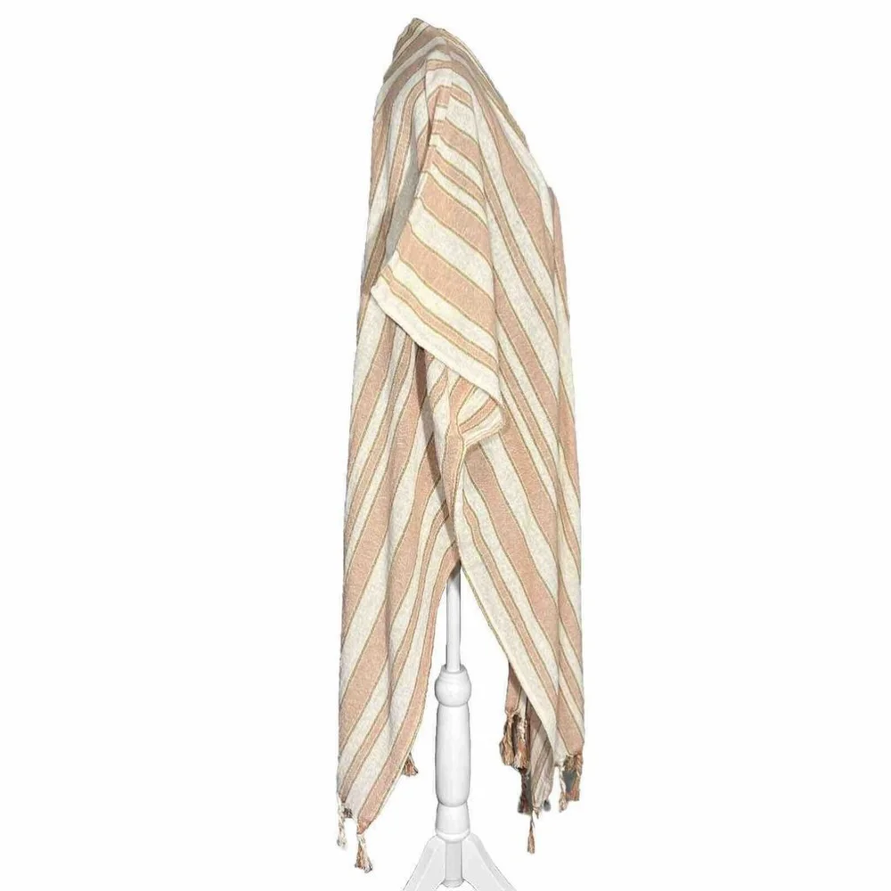 Rays For Days The Cococabana Coverup Women Sz OS Striped Wrap, Kimono, Beach NWT